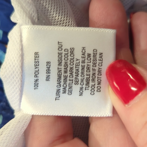 Bugatchi Archer Fish Print Swim Trunks - Picture 11 of 14